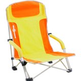 Brunner zložljiv stol za na plažo BULA 0404148N.C85 oranžno rumen - 0404148N.C85 | Shoptok.si
