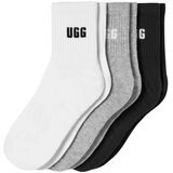 Ugg Nogavice W Quinlin Logo Quarter 3 Pack Večbarvna | Shoptok.si