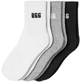 Nogavice W Quinlin Logo Quarter 3 Pack Večbarvna