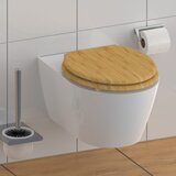 SCHÜTTE Deska za WC školjko s počasnim zapiranjem NATURAL BAMBOO | Shoptok.si