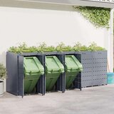  Skladištenje kanti za 5 kanti Svijetlo siva | shoptok.hr