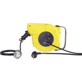 Renkforce RF-3349118 stenski kabelski boben 9.00 m črna kotni varnostni moški konektor, (20421895) | Shoptok.si