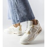 Gemre Beige sneakers made of combined materials Malas | shoptok.hr