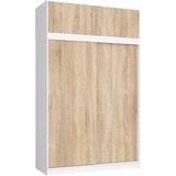 AKORD DRSNA OMARA S SREDNJIM MODULOM 150cm CLP BELO / SONOMA MONO, (21713829) Cene
