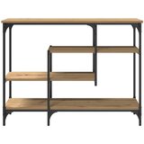  Konzolni stol s policom hrast artisan 100 x 35 x 75 cm | Eponuda.ba