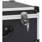  Kutija za 60 CD-ova aluminijska ABS crna | shoptok.hr