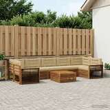  Set vanjskih sofa 8 kom. Prirodna i bež | shoptok.hr