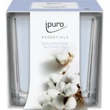 IPURO Essential Cotton Fields dišeča sveča - 125 g | Shoptok.si