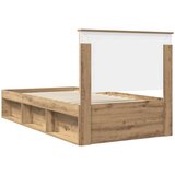  Konstrukcija postelje Oreh 100 x 200 cm Masivno borovo les, (5000103127) | Shoptok.si