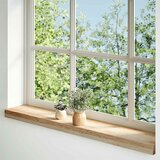  Prozorske klupčice 2 kom. Neobrađene 70x15x2 cm Masivno drvo hrast | shoptok.hr