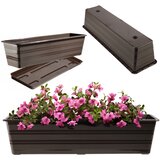 KADAX Balkonsko korito 60 cm Cvetlični lonec Stojalo za cvetlične lončke Stojalo za balkonske rože, (5000345985) | Shoptok.si