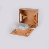  Brilagi - LED spoljašnje zidno svetlo DOUBLERAY LED/6W/230V, drveni dekor, IP54 | Eponuda.com