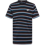 Nike Sportswear Majica 'CLUB' modra / oranžna / črna / bela