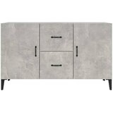  Komoda siva boja betona 100x36x60 cm od konstruiranog drva | shoptok.hr