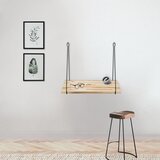 Woody Fashion Cm-002 BlackWooden Wall Shelf Cene