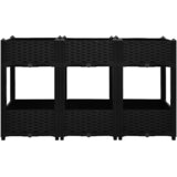  Povišena gredica 120 x 40 x 71 cm od polipropilena | shoptok.hr