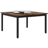  Klubska miza Dimni hrast 80 x 80 x 45 cm Konstruiran les, (5000120270) | Shoptok.si