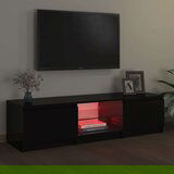 TV ormarić s LED svjetlima crni 140 x 40 x 35 5 cm | shoptok.hr