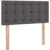 Krevet s prostorom za pohranu s LED-om Siva 90 x 200 cm | shoptok.hr