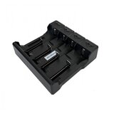 OXE Polnilec baterij 18650 / 26650 / 21700 / 16340 / 14500 / 10440, 4 vrata | Shoptok.si
