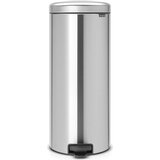 Brabantia Kanta za smeće s pedalom Newicon 30 L s plastičnim unutarnjim dijelom - Matt Steel Fingerprint Proof | shoptok.hr