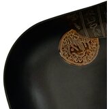 Nadgradni umivaonik crni pravokutni 48x37,5x13,5 cm keramički | shoptok.hr