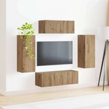 3 pcs Umetni hrast - - Rjava - 53.2 - 98 x 31 x 29,5 cm - 2025-vidaXL-Uvoz_2 | Shoptok.si