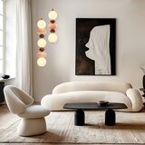  LED luster na sajli FLORES LED/20W/230V zlatna/narandžasta/smeđa | Eponuda.com