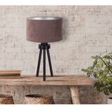  Duolla - Stona lampa LYON 1xE27/15W/230V prečnik 30 cm braon | Eponuda.com