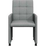  Blagovačke stolice s kotačima 2 pcs Svjetlosiva 58 x 65 x 94 cm | Eponuda.ba