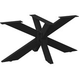  Noga stolića za kavu u obliku pauka crna 98x58x(42-43) cm čelik | shoptok.hr