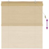Rolo zavjesa Prirodna 130 x 160 cm Bambus | shoptok.hr
