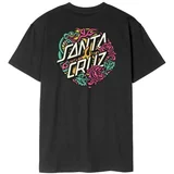 Santa Cruz Majice s kratkimi rokavi - Črna