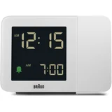 BC 015 W-DCF white Radio Controlled Alarm Clock