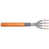 Digitus Cat.7 Installation Cable, S /FTP, Dca, AWG 23 /1, LSOH, 50m, orange | shoptok.hr