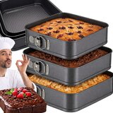  Set kvadratnih kalupa za torte i kolače - 3 veličine Cijene