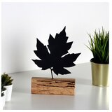 Aberto Design dekorativni predmet maple - crno Cene