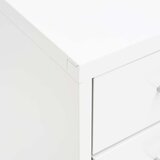 vidaXL mobilni ormarić za spise bijeli 28 x 41 x 109 cm metalni | shoptok.hr