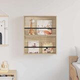  Polica za časopise s policom Zidne Sonoma hrast 60 x 12 x 70 cm | shoptok.hr