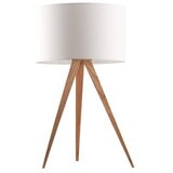 Zuiver bela namizna svetilka Tripod Wood, ø 28 cm Cene