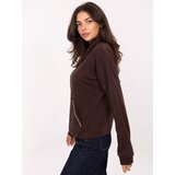 RUE PARIS Sweatshirt-RV-BL-A874.01P-dark brown | Shoptok.si