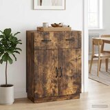  Kreveta Dimljeni hrast 66 x 34,5 x 87 cm Konstruirano drvo Slike
