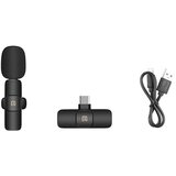 PULUZ PU3151B lavalierjev brezžični mikrofon tipa c, (21031271) | Shoptok.si