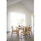 Rowico Okrugao proširiv blagovaonski stol od punog hrasta u prirodnoj boji ø 120 cm Filippa – | shoptok.hr