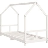 Za dječji krevet bijeli 80 x 200 cm od masivne borovine | shoptok.hr
