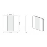  LDST DU-01-SC-BC10 - LED svetlo za stepenište DUO, mat crne boje, 3500K | Eponuda.com