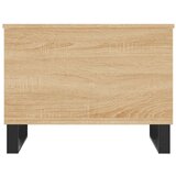 vidaXL klubska mizica sonoma hrast 60x44,5x45 cm inženirski les | Shoptok.si