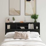  Glava kreveta s ormarićem Zidne Crni hrast 160 x 19 x 103,5 cm | Eponuda.ba