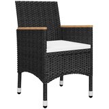  5-dijelni vrtni blagovaonski set crni | shoptok.hr