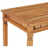  Vrtni blagovaonski stol 120 x 65 x 80 cm od masivne tikovine | shoptok.hr